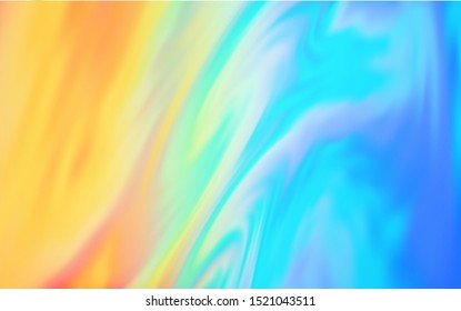 Light Blue, Red vector blurred pattern. New colored illustration in blur style with gradient. Background for a cell phone.
