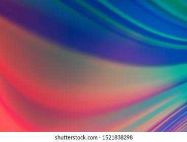 Light Blue, Red vector blurred background. An elegant bright illustration with gradient. A completely new template for your design.