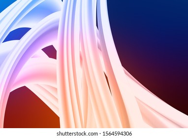 Light Blue, Red vector blurred bright pattern. Glitter abstract illustration with gradient design. The best blurred design for your business.