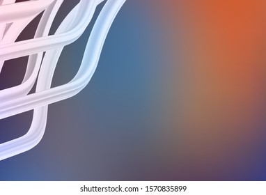 Light Blue, Red vector blurred bright template. Glitter abstract illustration with gradient design. The best blurred design for your business.