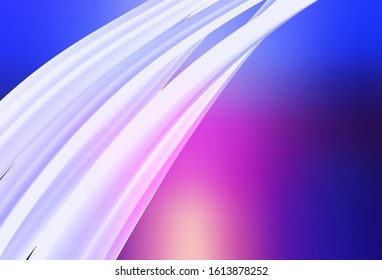 Light Blue, Red vector blurred template. Glitter abstract illustration with gradient design. Background for a cell phone.