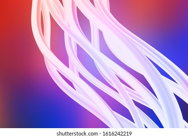 Light Blue, Red vector blurred bright texture. Colorful abstract illustration with gradient. New way of your design.