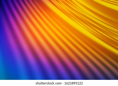Light Blue, Red vector blurred template. Abstract colorful illustration with gradient. Background for a cell phone.