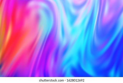 Light Blue, Red vector blurred background. Creative illustration in halftone style with gradient. Background for designs.
