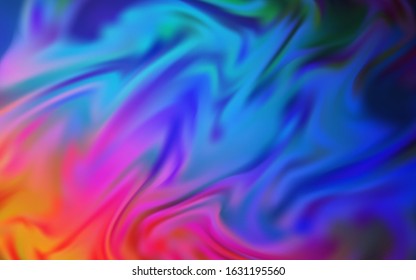 Light Blue, Red vector blurred and colored pattern. Creative illustration in halftone style with gradient. Elegant background for a brand book.