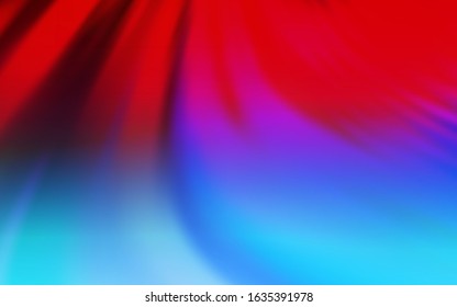 Light Blue, Red vector blurred bright template. An elegant bright illustration with gradient. New style design for your brand book.