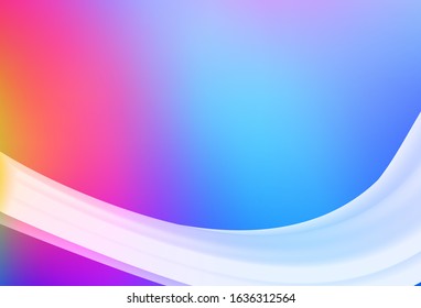 Light Blue, Red vector blurred background. An elegant bright illustration with gradient. New design for your business.
