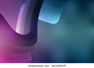 Light Blue, Red vector blurred bright pattern. An elegant bright illustration with gradient. Smart design for your work.