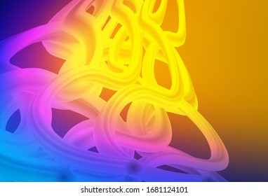Light Blue, Red vector blurred bright texture. New colored illustration in blur style with gradient. Smart design for your work.
