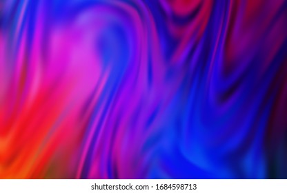 Light Blue, Red vector blurred bright texture. Colorful abstract illustration with gradient. Completely new design for your business.
