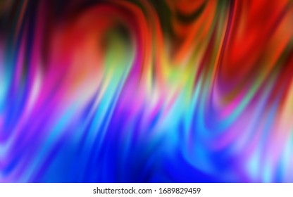 Light Blue, Red vector blurred and colored pattern. Creative illustration in halftone style with gradient. New style design for your brand book.