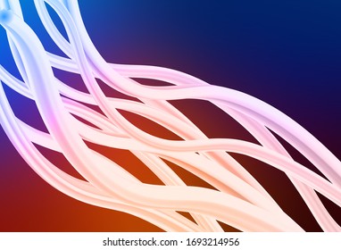 Light Blue, Red vector blurred bright texture. A completely new colored illustration in blur style. Smart design for your work.
