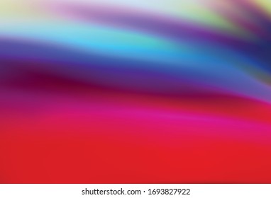 Light Blue, Red vector blurred bright texture. Shining colorful illustration in smart style. New style for your business design.