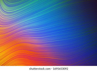 Light Blue, Red vector blurred bright pattern. Modern abstract illustration with gradient. Smart design for your work.