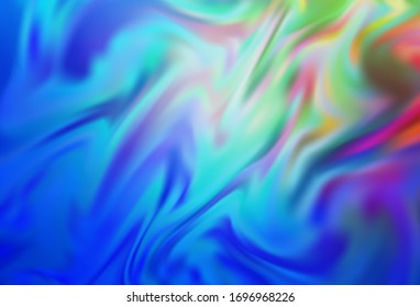 Light Blue, Red vector blurred bright pattern. Shining colored illustration in smart style. Completely new design for your business.