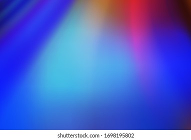 Light Blue, Red vector blurred shine abstract background. New colored illustration in blur style with gradient. Background for a cell phone.