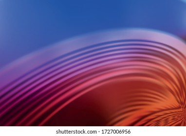 Light Blue, Red vector blurred template. Creative illustration in halftone style with gradient. The best blurred design for your business.