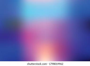 Light Blue, Red vector blurred bright texture. An elegant bright illustration with gradient. New style design for your brand book.