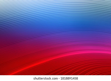 Light Blue, Red vector blurred bright pattern. Abstract colorful illustration with gradient. Smart design for your work.