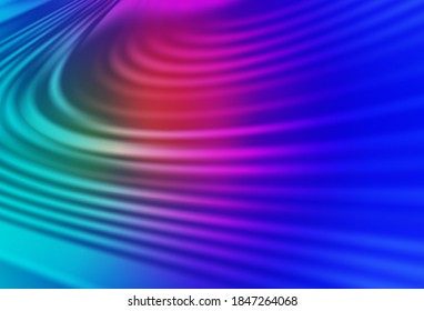 Azul claro, vector rojo borroso brillo fondo abstracto. Ilustración colorida en estilo abstracto con gradiente. Nueva forma de tu diseño.