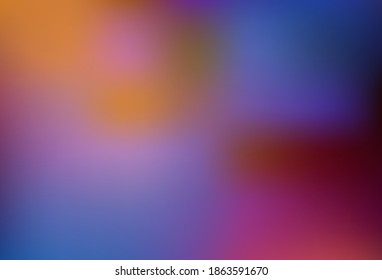 Light Blue, Red vector blurred shine abstract background. Colorful illustration in abstract style with gradient. New style for your business design.
