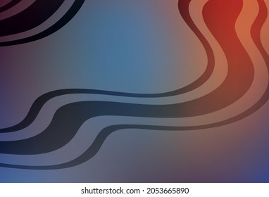 Light Blue, Red vector blurred template. Glitter abstract illustration with gradient design. Completely new design for your business.