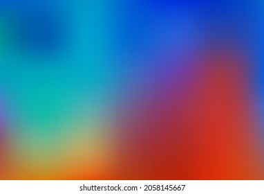 Light Blue, Red vector blurred shine abstract pattern. Glitter abstract illustration with an elegant design. Elegant cover for a brand book.