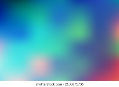 Light Blue, Red vector blurred shine abstract background. A vague abstract illustration with gradient. Brand new design for your business.