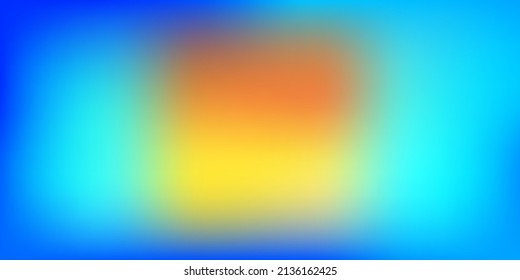 Light Blue, Red vector blurred texture. Abstract colorful illustration with blur gradient. Your business gesign.
