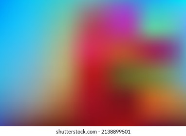 Light Blue, Red vector blurred shine abstract pattern. Glitter abstract illustration with an elegant design. Design for your web site.