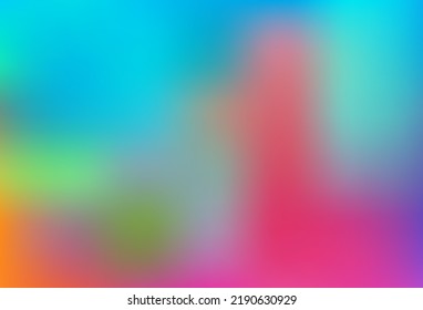 Light Blue, Red vector blurred background. An elegant bright illustration with gradient. Design for your web site.