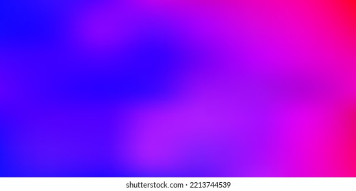 Light blue, red vector blurred template. Shining colorful blur illustration in abstract style. Smart pattern for websites.