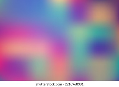 Light Blue, Red vector blurred and colored template. Creative illustration in halftone style with gradient. Brand new style for your business design.