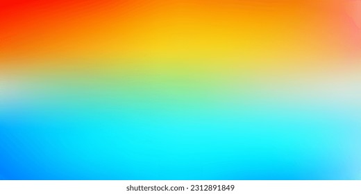 Light blue, red vector blurred layout. Abstract colorful illustration in blur style with gradient. Background for web designers.
