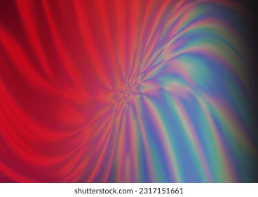 Azul claro, rojo vectorial borroso y color de fondo. Ilustración creativa en estilo de semitono con gradiente. Un diseño completamente nuevo para su negocio.