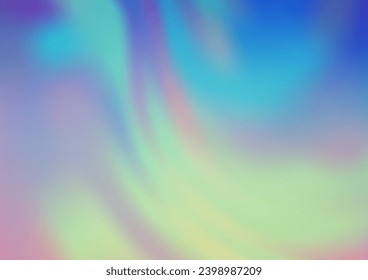 Light Blue, Red vector blurred shine abstract pattern. Colorful illustration in abstract style with gradient. The template for backgrounds of cell phones.