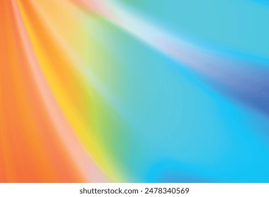 Light Blue, Red vector blurred shine abstract texture. Shining colorful illustration in smart style. New design for your business.