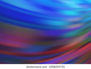 Light Blue, Red vector blurred bright pattern. Modern geometrical abstract illustration with gradient. A completely new template for your design.