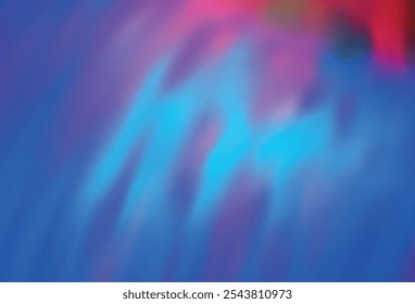 Light Blue, Red vector blurred and colored pattern. An elegant bright illustration with gradient. Blurred design for your web site.