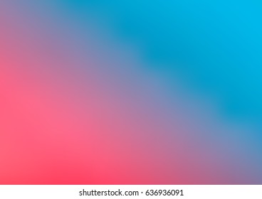 Light Blue, Red vector blurred bright background. Colorful illustration in abstract style with gradient. Brand-new style for your business design.