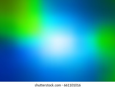 Light Blue, Red vector blurred and colored background. A completely new color illustration in a vague style. The completely new template can be used for your brand book.