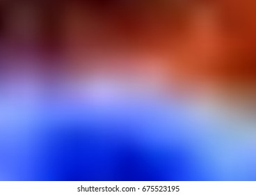 Light Blue, Red vector blurred and colored template. Colorful illustration in abstract style with gradient. The elegant pattern can be used as part of a brand book.