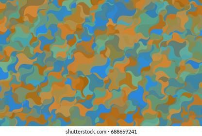 Light Blue, Red vector blurred background. Colorful illustration in abstract cranked style with gradient. The pattern of blurred lines for your business design.