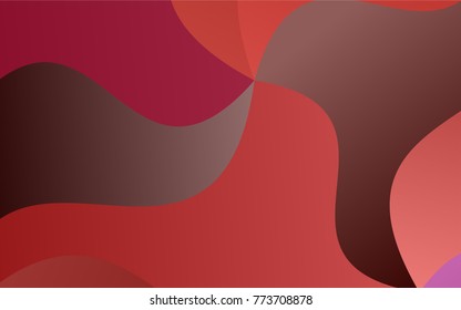 Light Blue, Red vector blurred template. An elegant bright illustration with gradient. The textured pattern can be used for background.