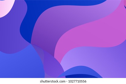 Light Blue, Red vector blurry arched background. A vague circumflex abstract illustration with gradient. Brand-new style for your business design.