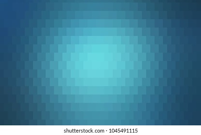 Light Blue, Red vector blurry rectangular background. Geometric background in square style with gradient. The pattern can be used for brand-new background.