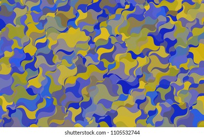 Light Blue, Red vector blurry arched pattern. An elegant bright illustration with gradient. Brand-new design for your business.