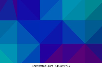Light Blue, Red vector blurry triangle texture. Colorful illustration in abstract style with gradient. A new texture for your design.