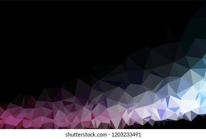Light Blue, Red vector blurry hexagon texture. Shining colored illustration in a Brand new style. A new texture for your design.