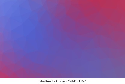Light Blue, Red vector blurry triangle pattern. Colorful illustration in abstract style with gradient. Elegant pattern for a brand book.